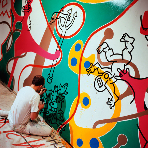 Keith Haring Mural - ArtCenter College of Design