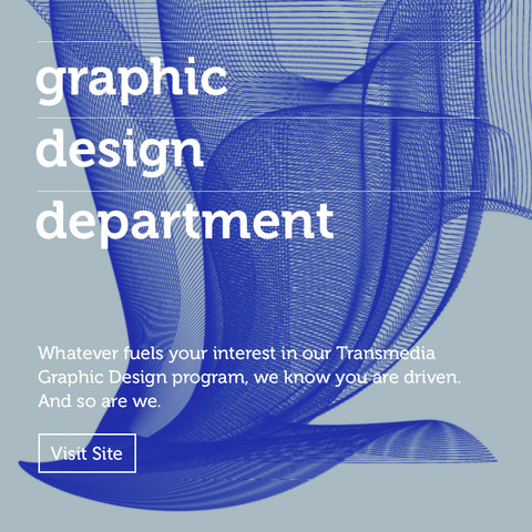 graphic advertising graphic design department website