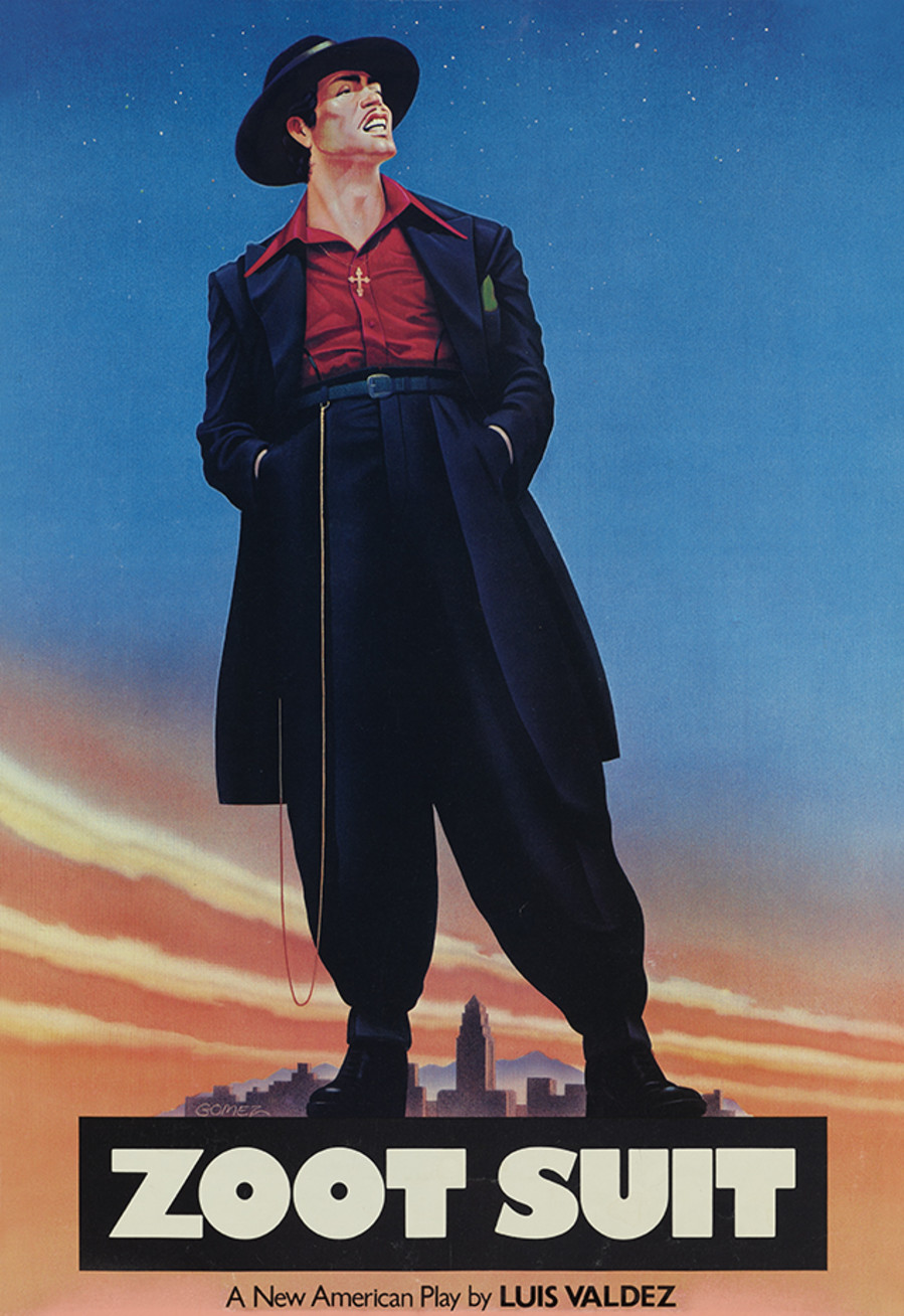 A Chicano icon in full color How alum Ignacio Gomez brought Zoot Suit's El Pachuco to life