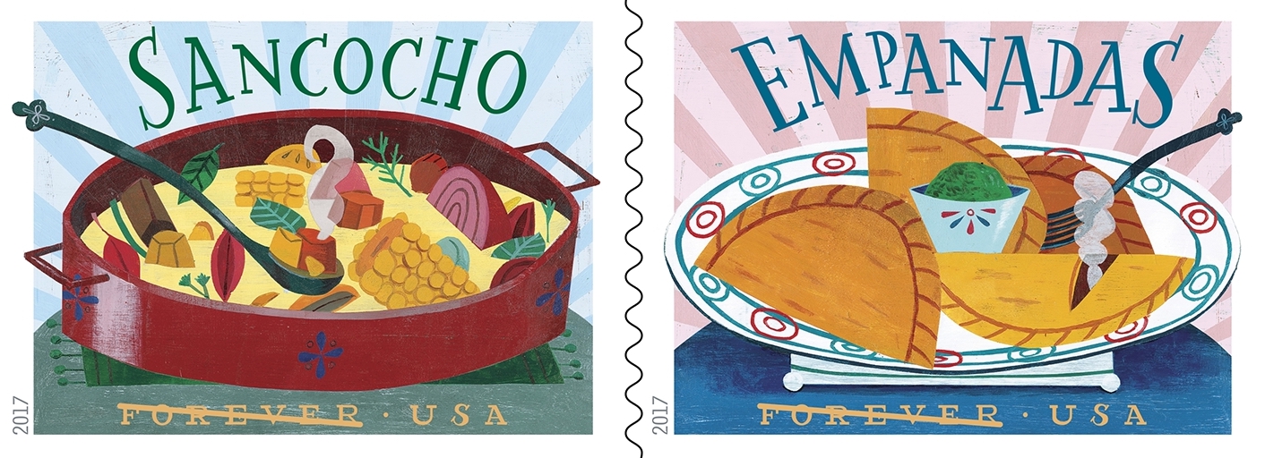 Alumnus John Parra Cooks up a Mailable Feast for the USPS