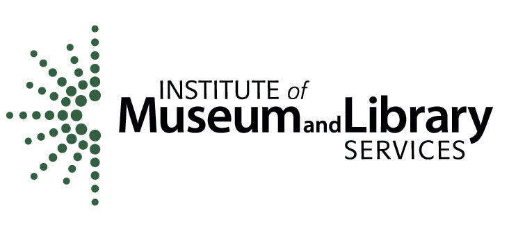 Logo of the Institute of Museum and Library Services, the primary source of federal support for the nation’s 123,000 libraries and 35,000 museums.