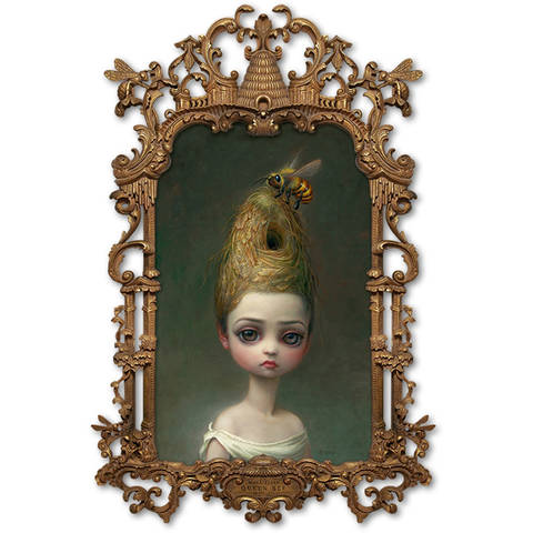 Blending+pop+culture+themes+with+techniques+reminiscent+of+the+old+masters%2C+the+singular+style+of+Los+Angeles-based+Mark+Ryden+blurs+traditional+boundaries+between+high+and+low+art.+In+the+1990s%2C+Ryden+ushered+in+a+new+genre+of+painting%2C+%22Pop+Surrealism.%22+Loaded+with+cultural+connotation%2C+his+vocabulary+ranges+from+cryptic+to+cute%2C+treading+a+fine+line+between+nostalgic+clich%C3%A9+and+disturbing+archetype.+His+infinitely+detailed+and+meticulously+glazed+surfaces+confront+the+viewer+with+the+juxtaposition+of+childhood+innocence+and+the+mysterious+recesses+of+the+soul+%E2%80%94+cherubic+girls+often+rub+elbows+with+strange+figures+%E2%80%94+and+hints+at+darker+psychic+stuff+beneath+the+surface+of+cultural+kitsch.+Ryden%E2%80%99s+paintings+have+been+exhibited+worldwide%2C+including+a+retrospective+%E2%80%9CWondertoonel%E2%80%9D+at+the+Frye+Museum+of+Art+in+Seattle+and+the+Pasadena+Museum+of+California+Art.+%C2%A0